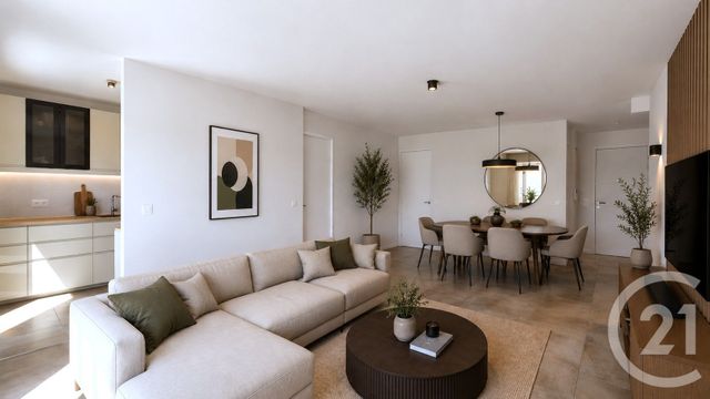 Appartement F4 à vendre - 4 pièces - 78.21 m2 - CERGY - 95 - ILE-DE-FRANCE - Century 21 Osmose