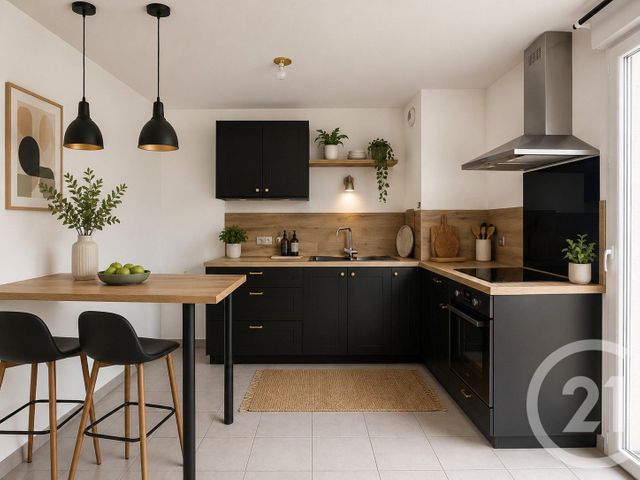 Appartement F2 à vendre - 3 pièces - 46.23 m2 - ERAGNY SUR OISE - 95 - ILE-DE-FRANCE - Century 21 Osmose