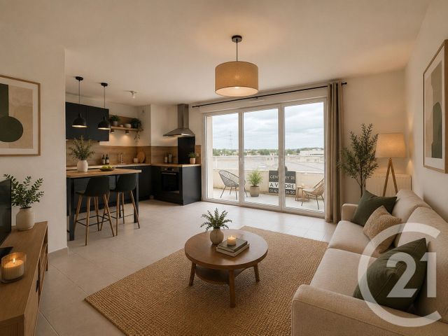 Appartement F2 à vendre - 3 pièces - 46.23 m2 - ERAGNY SUR OISE - 95 - ILE-DE-FRANCE - Century 21 Osmose