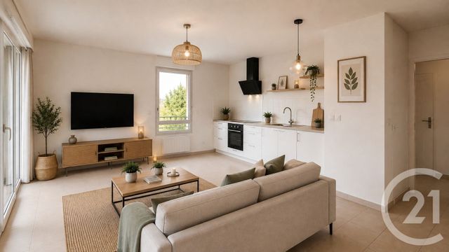 Appartement F2 à vendre - 2 pièces - 44.99 m2 - CERGY - 95 - ILE-DE-FRANCE - Century 21 Osmose