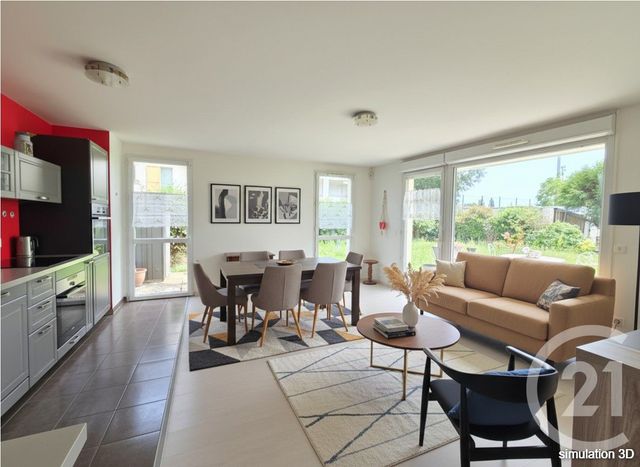 Appartement F3 à vendre - 3 pièces - 63.42 m2 - ST OUEN L AUMONE - 95 - ILE-DE-FRANCE - Century 21 Osmose