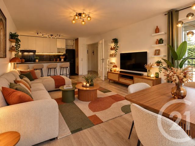 Appartement F3 à vendre - 3 pièces - 62.7 m2 - ERAGNY SUR OISE - 95 - ILE-DE-FRANCE - Century 21 Osmose